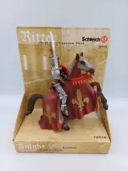 Schleich World Of Knights 70019: Prince on a Rearing Horse with Sword - HTF New
