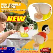 Bubble Maker Lighting Music Funny Electric Bubble Blowing Cartoon Funny Toys NEW