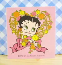 在飛比找Yahoo奇摩購物中心優惠-【震撼精品百貨】Betty Boop_貝蒂~便條本-粉玫瑰