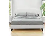 Artiss Bed Frame Double Size White NEO