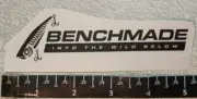 #11 - Benchmade Into the Wild Below Fishing Series Vinyl Decal Sticker Shot Show