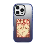 iPhone 16 Pro Impact Case MagSafe Compatible Amor by Ana Leovy