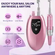 Professional Electric NailFile Drill Manicure Tool Pedicure Portable Machine Kit