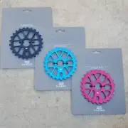 HARO BASELINE SPROCKET 25T BLACK BLUE OR RED BMX BIKE SPROCKETS CULT FIT