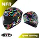 【梅代安全帽】KYT NF-R #62 選手彩繪 全罩式安全帽 (內藏墨鏡) NFR