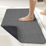 ,Bath Mat,Ultra Thin Bath Rugs,Rubber Bath Mats for Bathroom Quick Dry,Washab...