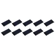 Mini Solar Panel Cell 1.5V 160mA 0.24W 60mm x 30mm for DIY Project Pack of 10