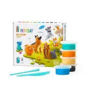 HEY CLAY Dog Story 15 Cans & 2 Tools Kids/Children Art Sculpting Fun Toy 3+