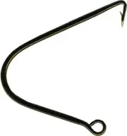 Mustad 7724-BR-4-3 Classic Pike Angling Hook, Size 4, Forged