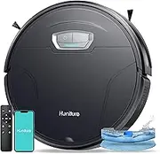 Honiture Robot Vacuum Cleaner and Mop, 3 in 1,4500Pa Strong Suction Robot Vacuum Cleaner,Self-Charging,Auto Carpet Boost,WiFi/App/Alexa,Ideal for Carpet, Pet Hair, Hard Floor G20 Pro