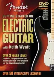 GETTING STARTED FENDER ELECTRIC GUITAR BEGINNER LESSON DVD *NEW*