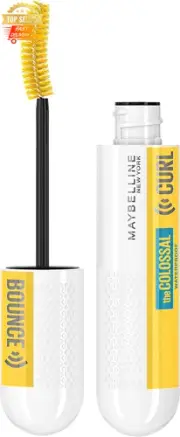 Volumizing Mascara Waterproof Curl 24 Hour Wear Clump Free Black