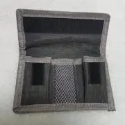 Secure Battery and Memory Card Storage Bag for Camera with Water Resistance