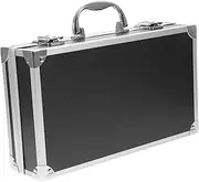 BRIGHTFUFU First Aid Box Large Capacity Portable Aluminum Alloy Box Medicine Storage Box Tool Box Handle