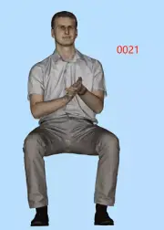 Resin 1:24 1:43 1:64 1:87 Applauding Man Painted Figure Scene Props F Car Toys