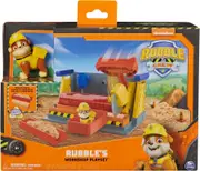 Paw Patrol Rubble and Crew Rubble's Workshop Playset