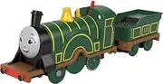 Thomas & Friends Fisher-Price Emily Motorized Engine, Battery-Powered Toy Train for Preschool Kids Ages 3 Years and Older