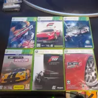 在飛比找蝦皮購物優惠-xbox360賽車遊戲片六片組