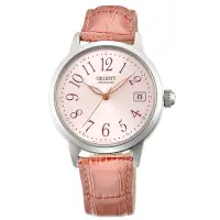 在飛比找Yahoo奇摩購物中心優惠-ORIENT 東方錶 ELEGANT系列機械女錶-白x粉色錶