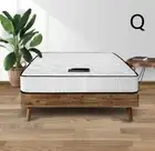 Queen Mattress Pocket Spring Mattress Comfort Top Layer High-Density Foam 21CM