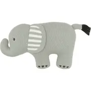 Lolli Living Baby/Newborn Nursery Cotton Knit Cushion Elephant