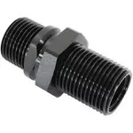 Aeroflow Billet Bulkhead Inserts #10 ACfitting Both Sides Black - AF88-2013BLK