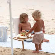 [Sunnylife] Portable Picnic Table Le Weekend Natural