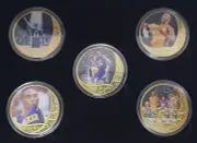Kobe Bryant Los Angeles Lakers 5 X Gold Coin Collectibles