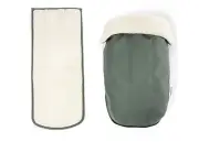 Croozer Kid Baby Seat Winter-Set Foot Sack + Insert Jungle Green
