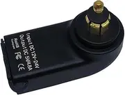 Waterproof Motorbike 12V Dual USB Charger Power Adapter He-la DIN Plug Socket for B-W Motorcycle