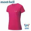 【Mont-Bell 日本 女 COOL T 短袖排汗T恤《果酒紅》】1114456/圓領衫/排汗衣