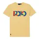 Polo Ralph Lauren RL 熱銷印刷文字圖案短袖T恤-黃色