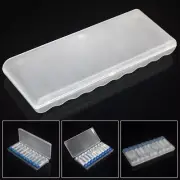 Convenient and Reliable Battery Plastic Case Holds 10 AA/AAA Batteries