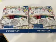 Staedtler Noris Colour Colored Pencils Artist Drawing Pencils 2-24 Packs (48)