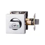 Lockwood Square Rose TP 6 Pin Project Keyed Paradigm Deadbolt