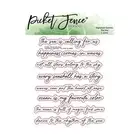 Picket Fence Studios Signature Quotes: The Sea Coordinating Die*