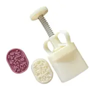 Bakings Molds Stamping Molds Mungs Bean Cake Press Tool for Dessert Making