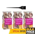 L'Oreal Casting Creme Gloss 810 Pearl Blonde Hair Color 3-Pack Ammonia Free