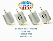 4 X DC Mini Motor RC 280SA, (3 - 12)V, 12,000 RPM H.Speed & Strong for DIY Toys