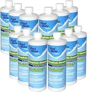Pool Mate 1-Quart 12-Pack Premium Phosphate Remover Pool, Made in USA