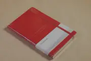 NEW MOLESKINE Custom Edition "Be Outstanding" Red Hardcover Ruled Notebook