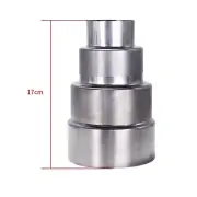 1*Stainless-Steel Flue Liner Reducer/Tubing Connector Chimney Adaptor Stove-Pipe