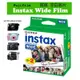 【eYe攝影】現貨 FUJIFILM 富士 Instax WIDE 210 300 拍立得 即可拍 寬版 空白底片 2入