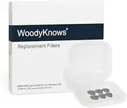 Replacement Filters of WoodyKnows Allerscreen Nasal Filters (Replacement Filter 24 Pairs, Large)