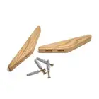 Natural Coat Rack Clothes Hanger Wall Mounted Coat Hook Decor for Key Holde