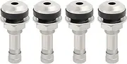 4PCS TR416 Metal Valve Stems,0.453" & 0.625" Rim Holes Long 1 1/2" Tire Valve Stems,Heavy Duty Valve Stems Automotive Exterior Accessories for Car Heavy-Duty Truck Motorcycle