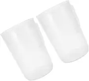 GANAZONO 2Pcs Handled Measuring Cup for Oil Changes Durable Oil Separator Measuring Cup Precise Measurement Tool for Mechanics for Automotive Fluid Levels