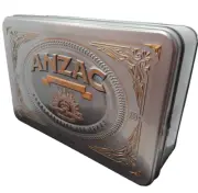 Unopened Unibic 2018 Anzac Biscuit Tin - Rising Sun Badge - Limited Edition