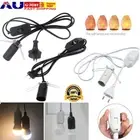 E14 Salt Lamp Power Cord Cable 1.8M Dimmer ON/OFF Switch Button Controller Bulb