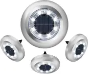 4 Pack Solar Lights Outdoor, Solar Garden Lights, Waterproof Outdoor Solar Lights , Decorative Outdoor Lighting